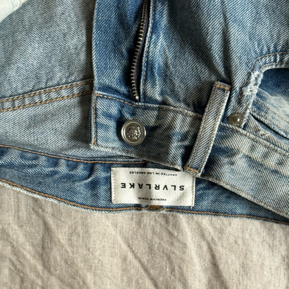 SLVRLAKE Men's Blue Jeans